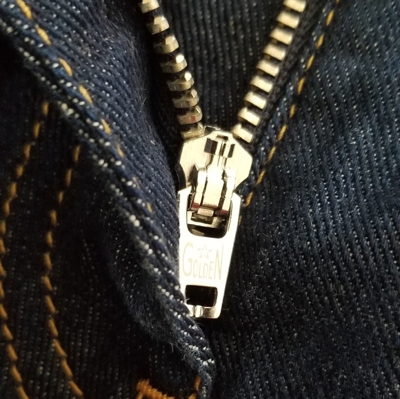 Golden Goose Lodin Skinny Legging Jeans Size 27 Dark Wash Blue - Picture 4 of 8